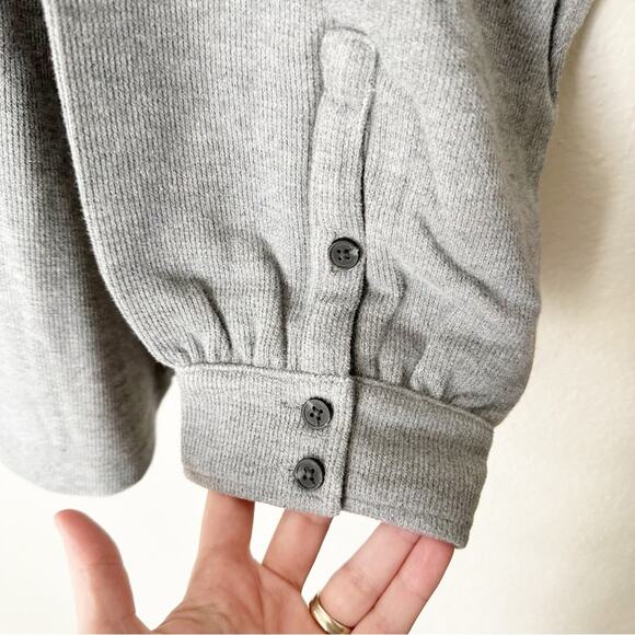 Madewell Jacket Womens Double-Faced Shirt-Jacket Heavy Knit Gary Easy Size 4X - Picture 7 of 10